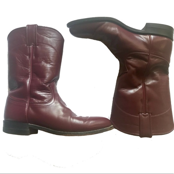 womens burgundy cowboy boots